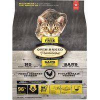 Kompletní pečené krmivo pro kočky všech věkových stadií. Receptura s kuřecím masem - 55% bez obilovin.