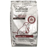 Krmivo vhodné pro aktivní dospělé psy všech plemen. Granule obsahují 70% jehněčího maso s rýží.